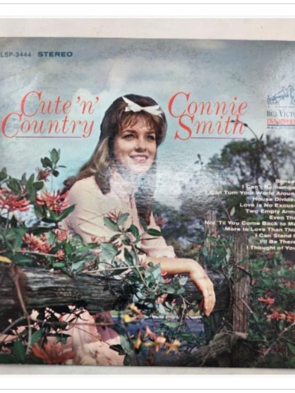Connie Smith Cute n Country Vintage Vinyl LP Album RCA Victor Record LSP-3444